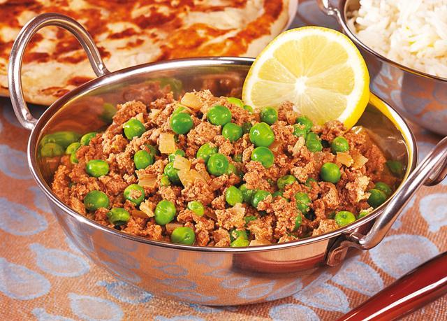 Keema dishes of Punjabi cuisine, such as keema mattar, have meat more roughly chopped than Awadhi cuisine (Shutterstock) Keema dishes of Punjabi cuisine, such as keema mattar, have meat more roughly chopped than Awadhi cuisine (Shutterstock)