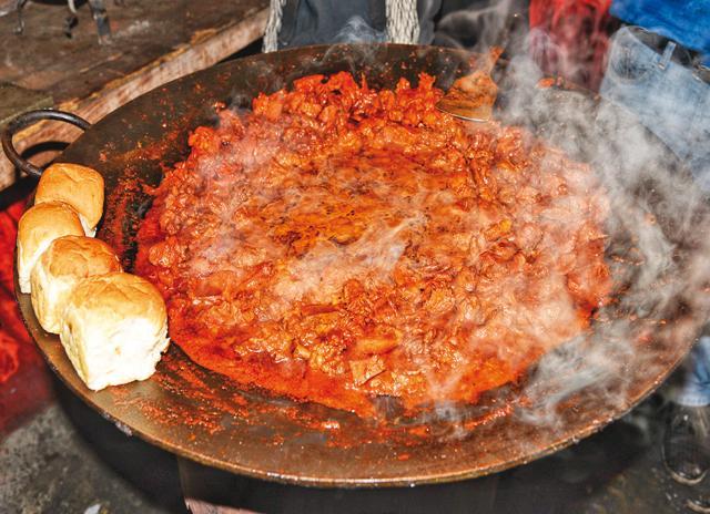 The keema pav made on large, open tawas on the street is delicious (Shutterstock) The keema pav made on large, open tawas on the street is delicious (Shutterstock)