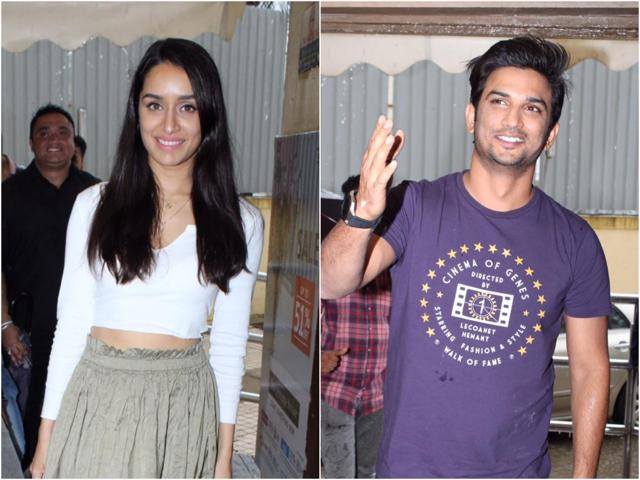 Shraddha Kapoor and Sushant Singh Rajput promote Chhichhore. Shraddha Kapoor and Sushant Singh Rajput promote Chhichhore.