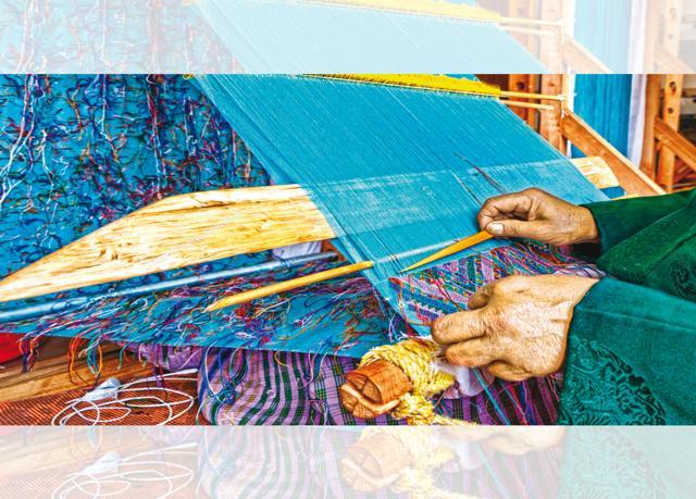 The textile craftperson as a custodian of culture and tradition is integral to our cultural narrative The textile craftperson as a custodian of culture and tradition is integral to our cultural narrative