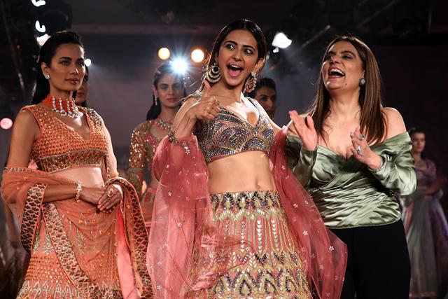 Rakul Preet during the India couture week. Rakul Preet during the India couture week.