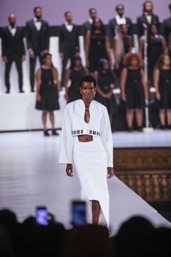 Reebok, Pyer Moss, and the gospel of black beauty at Fashion Week