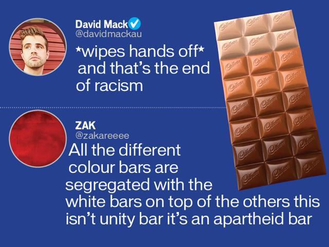 diversity chocolate bar