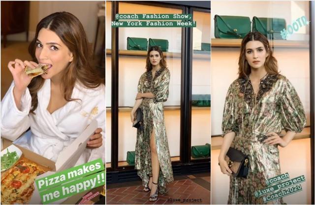 Kriti Sanon at the New York Fashion Week.