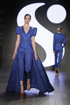 Modesl wear clothes by Serena Williams during Fashion Week in New York, Tuesday, Sept. 10, 2019. (AP Photo/Seth Wenig) (AP) Modesl wear clothes by Serena Williams during Fashion Week in New York, Tuesday, Sept. 10, 2019. (AP Photo/Seth Wenig) (AP)