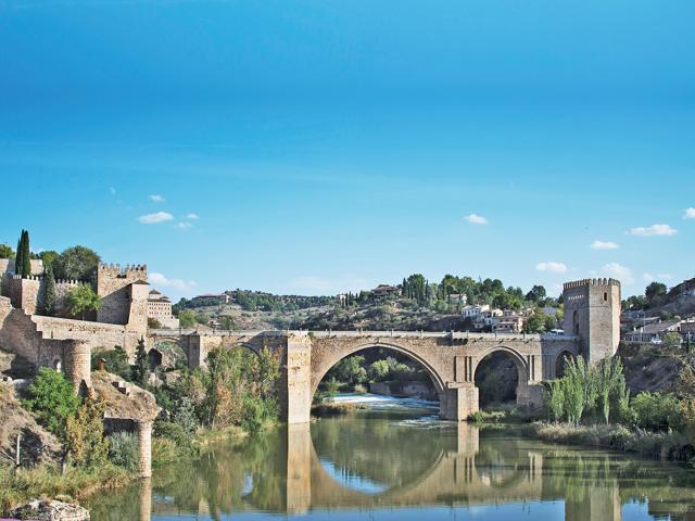 The bridge of the river Tagus allows visitors to get a panoramic view of Toledo (Saubhadra Chatterji) The bridge of the river Tagus allows visitors to get a panoramic view of Toledo (Saubhadra Chatterji)