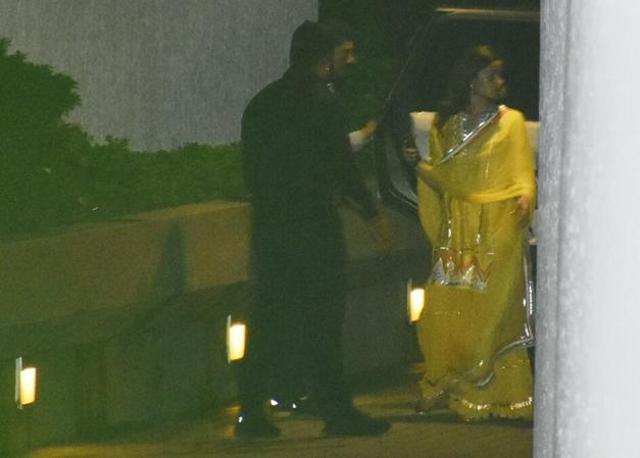 Alia Bhatt seen at Ranbir Kapoor’s residence on Wednesday. Alia Bhatt seen at Ranbir Kapoor’s residence on Wednesday.