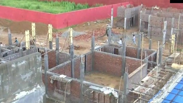 Fifteen four-storey buildings are being built in the detention centre -- 13 for men, 2 for women. (ANI Photo ) Fifteen four-storey buildings are being built in the detention centre -- 13 for men, 2 for women. (ANI Photo )