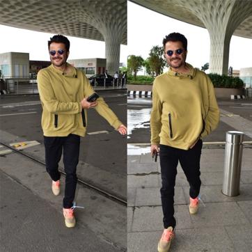 Anil Kapoor smiles for the camera. (Varinder Chawla)