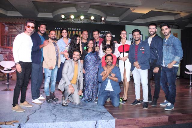 The Family Man team at the press conference. (Varinder Chawla) The Family Man team at the press conference. (Varinder Chawla)