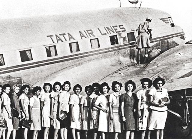 Tata Airlines was created in the 1930s, in keeping with J.R.D.’s taste for the good things in life Tata Airlines was created in the 1930s, in keeping with J.R.D.’s taste for the good things in life