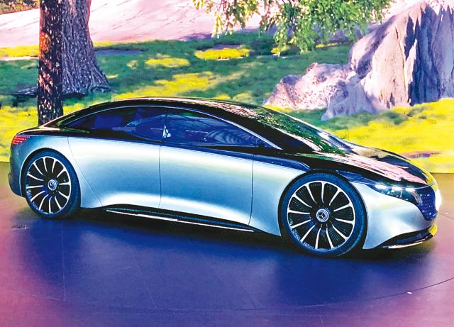 The Mercedes-Benz Vision EQS is an all-electric concept car due for launch in 2021 The Mercedes-Benz Vision EQS is an all-electric concept car due for launch in 2021