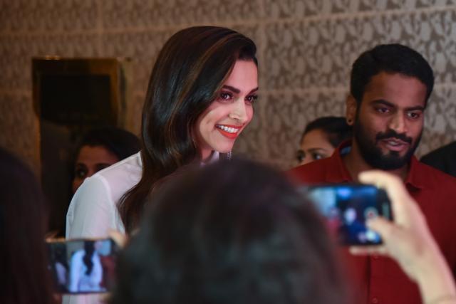Deepika Padukone arrives during Red carpet event of The Live Love Laugh Foundation, at Taj Man Singh Hotel in New Delhi. Deepika Padukone arrives during Red carpet event of The Live Love Laugh Foundation, at Taj Man Singh Hotel in New Delhi.