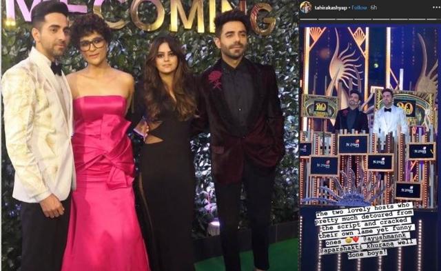 The Khurranas at IIFA 2019.