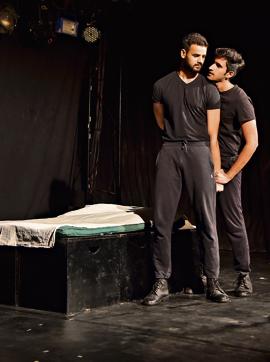 A still from the play Two Soldiers (Photo: Rafique Ranjan) A still from the play Two Soldiers (Photo: Rafique Ranjan)
