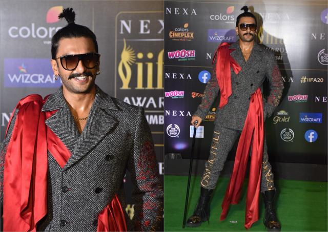 Ranveer Singh at IIFA 2019. Ranveer Singh at IIFA 2019.