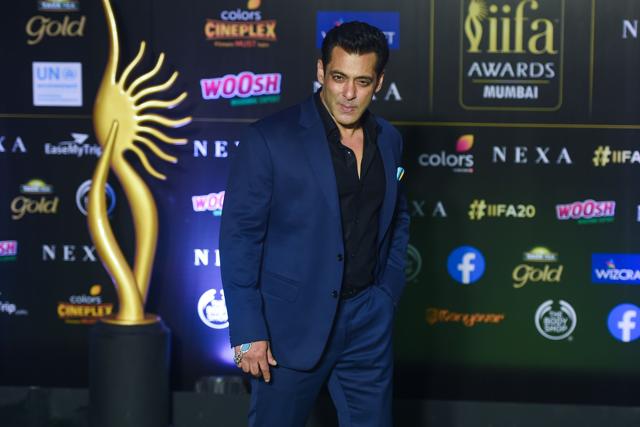Salman Khan poses at the 20th International Indian Film Academy (IIFA) Awards. (AFP) Salman Khan poses at the 20th International Indian Film Academy (IIFA) Awards. (AFP)