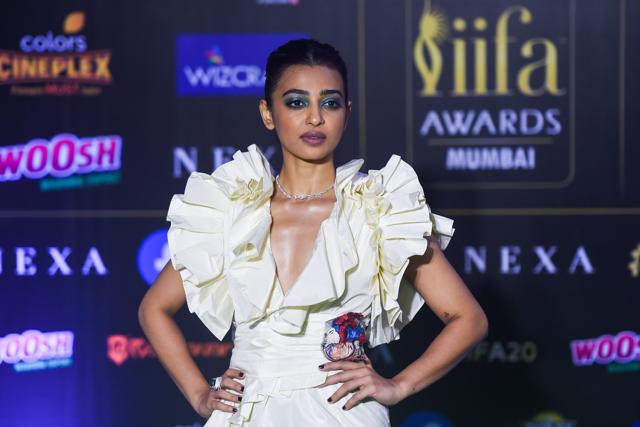 Radhika Apte at the event. (AFP) Radhika Apte at the event. (AFP)
