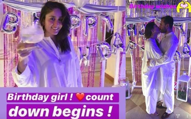 Kareena Kapoor celebrates her birthday at the Pataudi Palace.