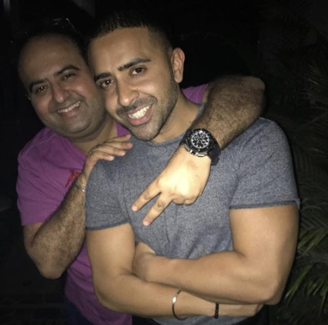 Rishi Acharya with Jay Sean. (File Photo) Rishi Acharya with Jay Sean. (File Photo)