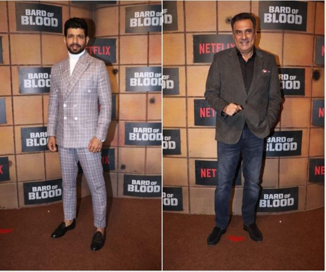 Vineet Kumar Singh with Boman Irani.