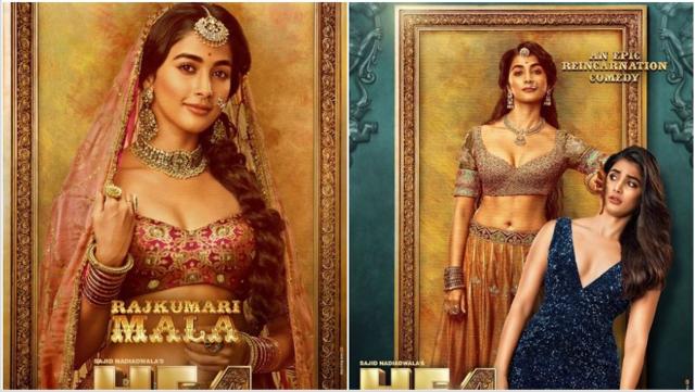 Pooja Hegde plays Rajkumari Mala.