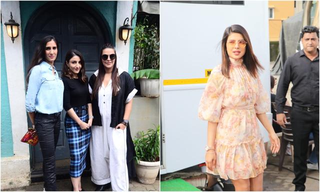 Priyanka Chopra promotes her film; Soha, Neha and Pragya promote a cause. (Varinder Chawla) Priyanka Chopra promotes her film; Soha, Neha and Pragya promote a cause. (Varinder Chawla)