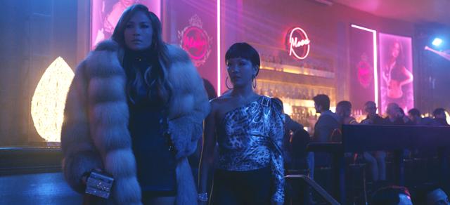 This image released by STXfilms shows Jennifer Lopez, left, and Constance Wu in a scene from Hustlers. (AP) This image released by STXfilms shows Jennifer Lopez, left, and Constance Wu in a scene from Hustlers. (AP)