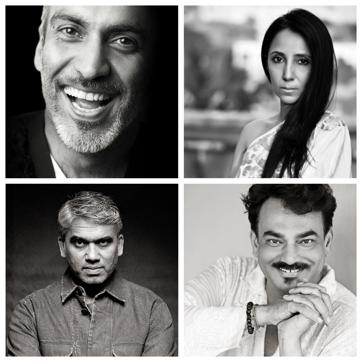 (Top) Designers Manish Arora and Anamika Khanna (Bottom) Designers Rajesh Pratap Singh and Wendell Rodricks (Top) Designers Manish Arora and Anamika Khanna (Bottom) Designers Rajesh Pratap Singh and Wendell Rodricks