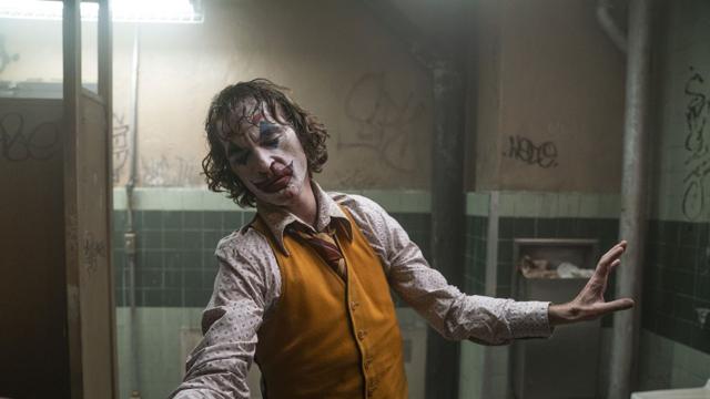 Joaquin Phoenix in a still from Joker. Joaquin Phoenix in a still from Joker.