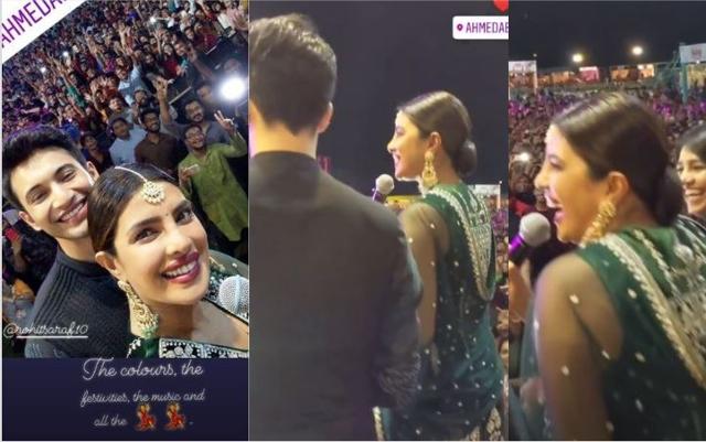 Priyanka Chopra at the event in Ahmedabad.