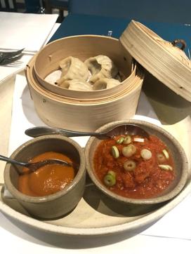 Atul Kochar’s Sikkimese momos. Atul Kochar’s Sikkimese momos.