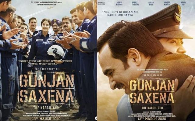 Janhvi Kapoor in Gunjan Saxena: The Kargil Girl.