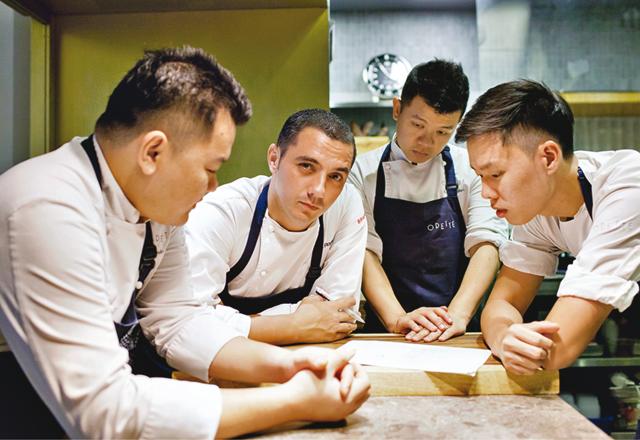 The team at Odette, the award-winning restaurant in Singapore The team at Odette, the award-winning restaurant in Singapore