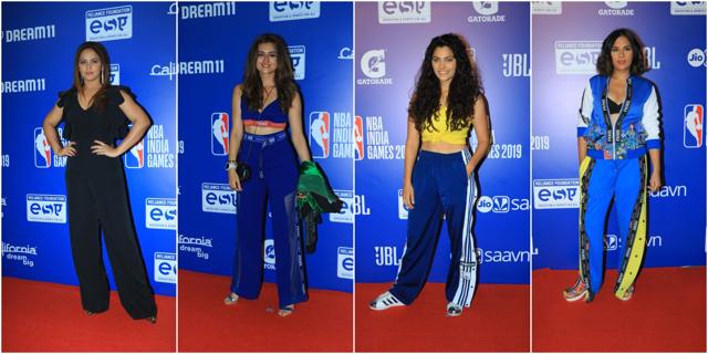 Celebrities spotted at the NBA India Games. (Varinder Chawla) Celebrities spotted at the NBA India Games. (Varinder Chawla)