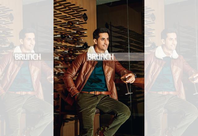 Jacket, United Colors Of Benetton; T-shirt and pants, Jack & Jones; pullover, Corneliani; sneakers, Adidas Originals; belt, Numero Uno; watch, Tommy Hilfiger (Shivamm Paathak) Jacket, United Colors Of Benetton; T-shirt and pants, Jack & Jones; pullover, Corneliani; sneakers, Adidas Originals; belt, Numero Uno; watch, Tommy Hilfiger (Shivamm Paathak)