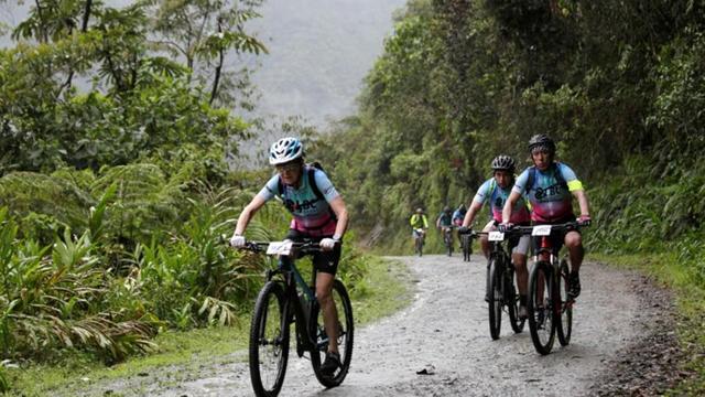 Mirtha Munoz a 70-year-old runner participates in the Sky Race, Bolivia's toughest cycling competition - Bolivia Skyrace. (REUTERS) Mirtha Munoz a 70-year-old runner participates in the Sky Race, Bolivia's toughest cycling competition - Bolivia Skyrace. (REUTERS)