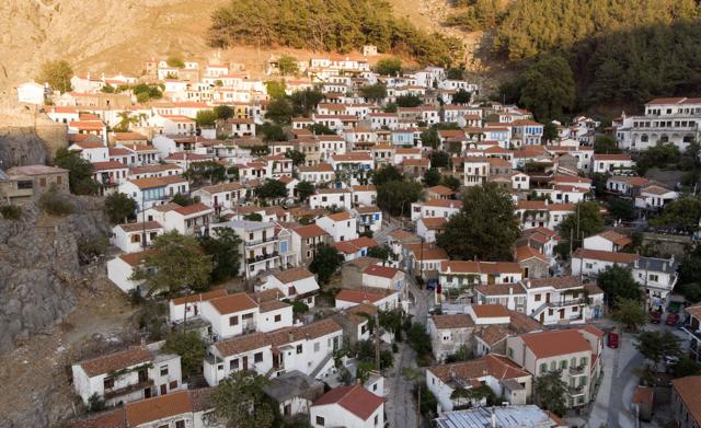 Chora village on Samothraki island. (AP) Chora village on Samothraki island. (AP)