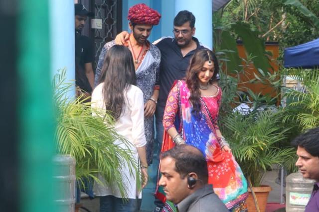 Kiara Advani behind the scenes of Bhool Bhulaiyaa 2. (Varinder Chawla) Kiara Advani behind the scenes of Bhool Bhulaiyaa 2. (Varinder Chawla)