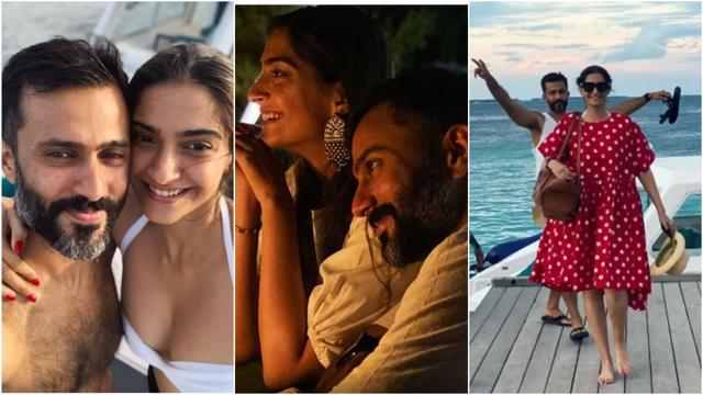 Sonam Kapoor Shares Glimpses Of Her Pool Session With Husband Anand ...