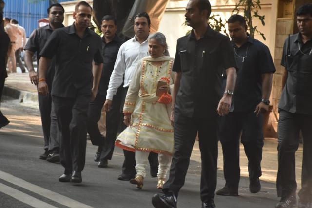 Jaya Bachchan at the Bachchan residence. (Varinder Chawla) Jaya Bachchan at the Bachchan residence. (Varinder Chawla)