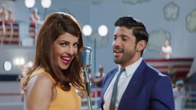 Priyanka and Farhan in a still from Dil Dhadakne Do. Priyanka and Farhan in a still from Dil Dhadakne Do.
