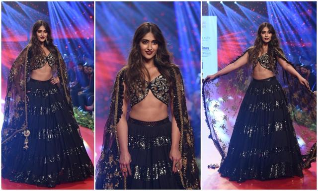 Ileana D-Cruz shows off her outfit. (Varinder Chawla) Ileana D-Cruz shows off her outfit. (Varinder Chawla)