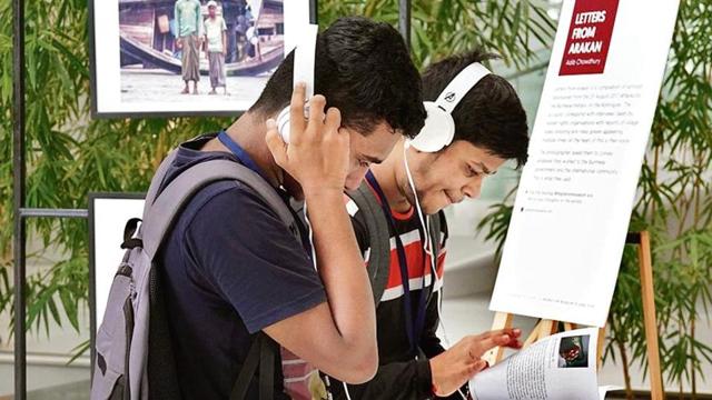 A pop-up museum organised by Godrej India Culture Lab on its Mumbai campus. (Photo: Godrej India Culture Lab) A pop-up museum organised by Godrej India Culture Lab on its Mumbai campus. (Photo: Godrej India Culture Lab)
