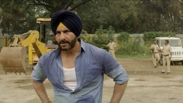 Saif Ali Khan in a still from Netflix’s Sacred Games. Saif Ali Khan in a still from Netflix’s Sacred Games.