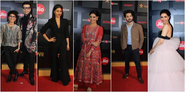 Guests arrive at the Mumbai Film Festival opening ceremony. (Varinder Chawla) Guests arrive at the Mumbai Film Festival opening ceremony. (Varinder Chawla)