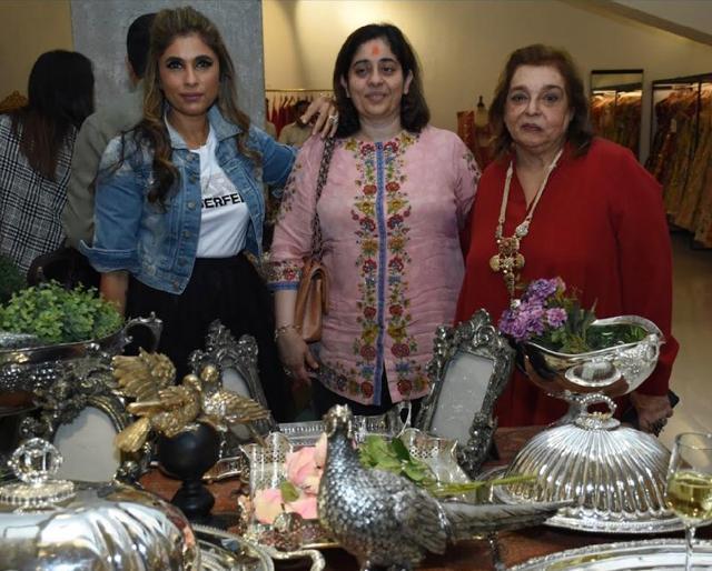 Roohi Jaikishan, Nitasha Nanda and Pallavi Jaikishan.