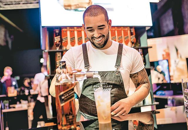 There were many different contests and titles at the World Class Bartender of the Year competition There were many different contests and titles at the World Class Bartender of the Year competition