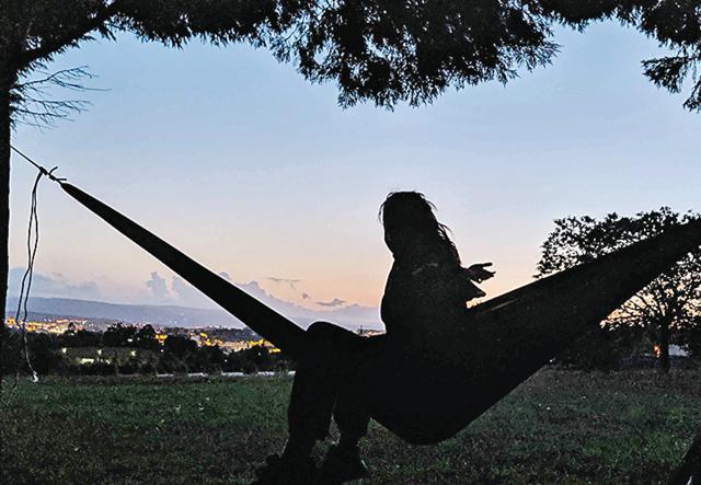 Lounging in a hammock, atop a hill, overlooking Santiago is nothing short of luxury (Gaurav Gupta) Lounging in a hammock, atop a hill, overlooking Santiago is nothing short of luxury (Gaurav Gupta)