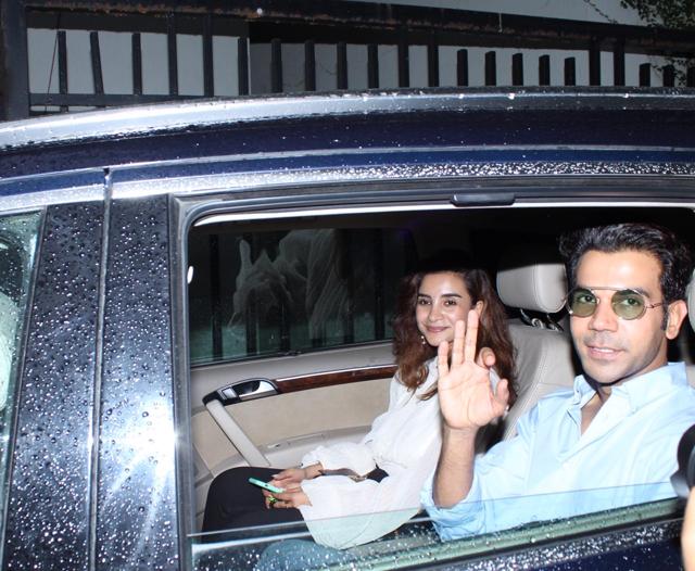 Patralekhaa and Rajkummar Rao spotted. (Varinder Chawla) Patralekhaa and Rajkummar Rao spotted. (Varinder Chawla)